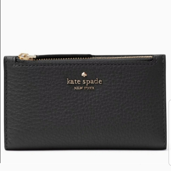 kate spade Handbags - Kate Spade Small Slim Bifold Jackson Black Wallet